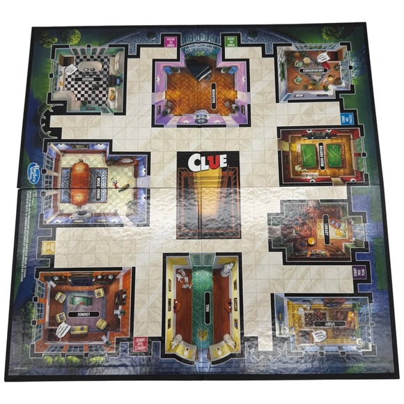 Hasbro Clue The Classic Mystery Board Game A5826 Complete 2018 Edition - Picture 9 of 14